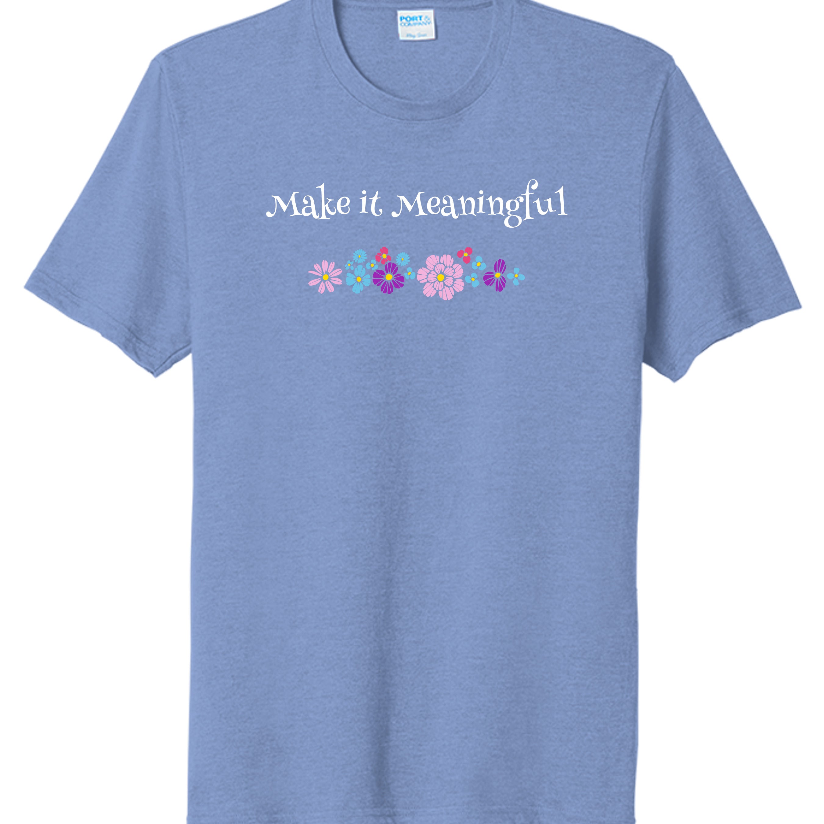 Carolina Blue Heather - PC330 - FRONT