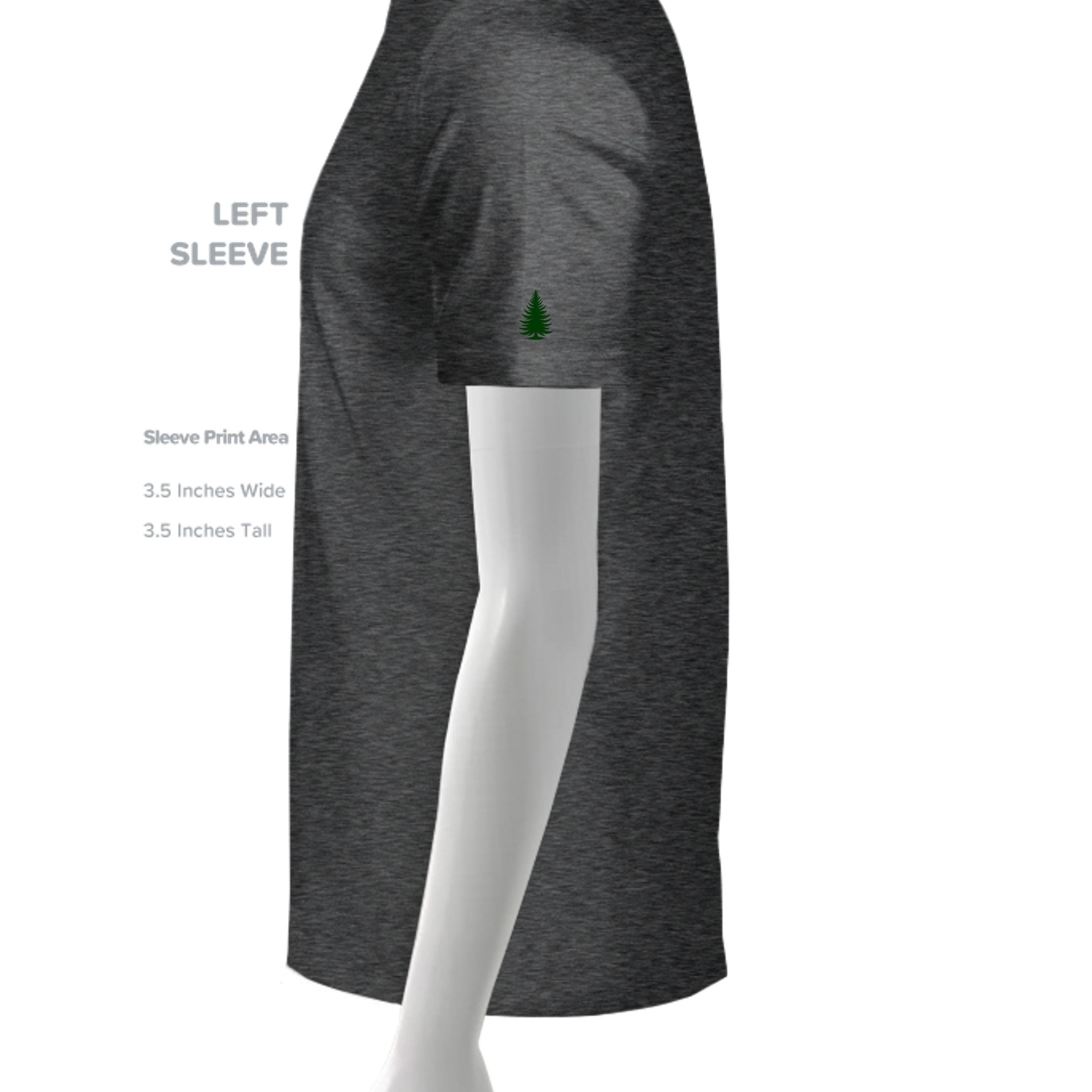 DARK HEATHER - G200L - SLEEVE_LEFT