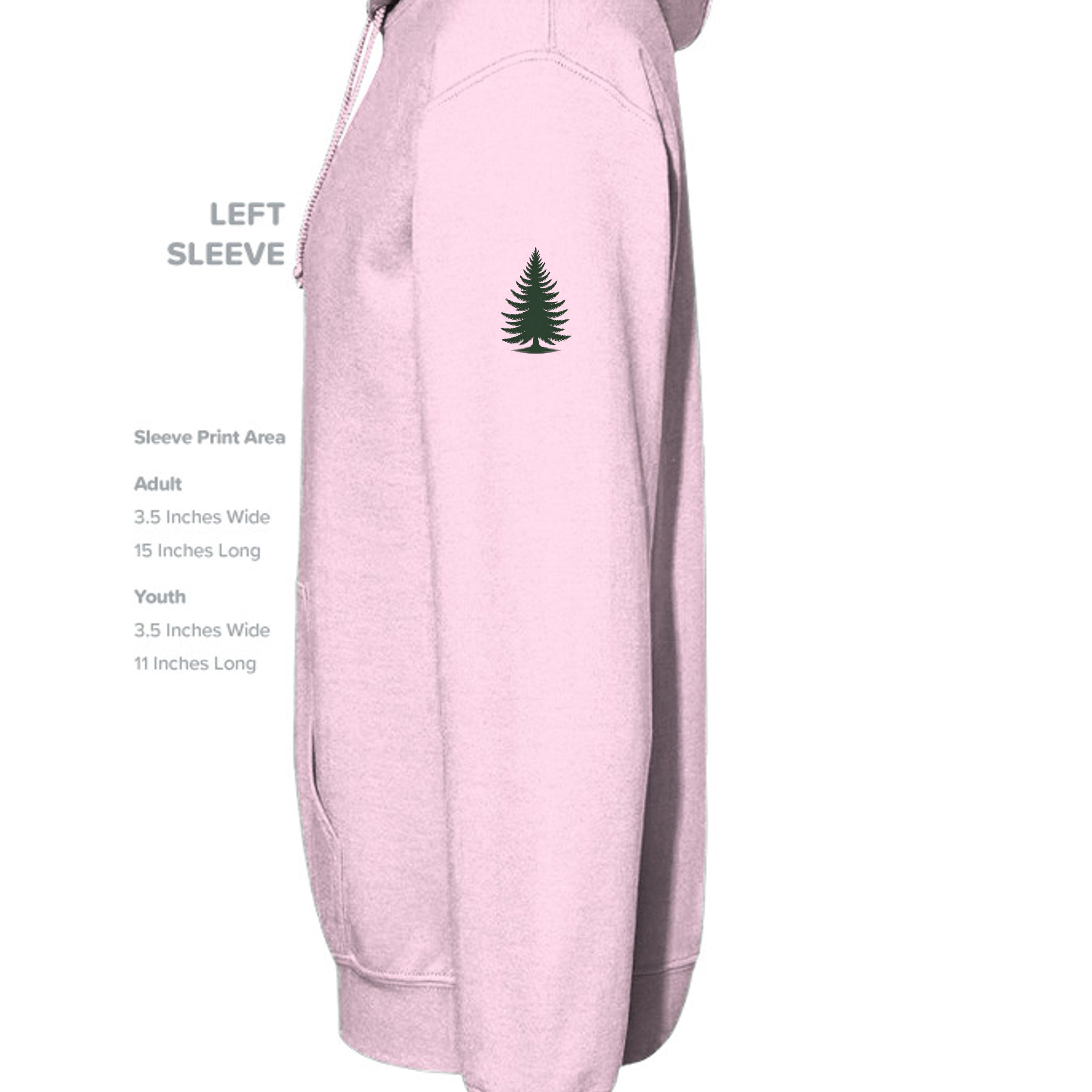 LIGHT PINK - G185 - SLEEVE_LEFT