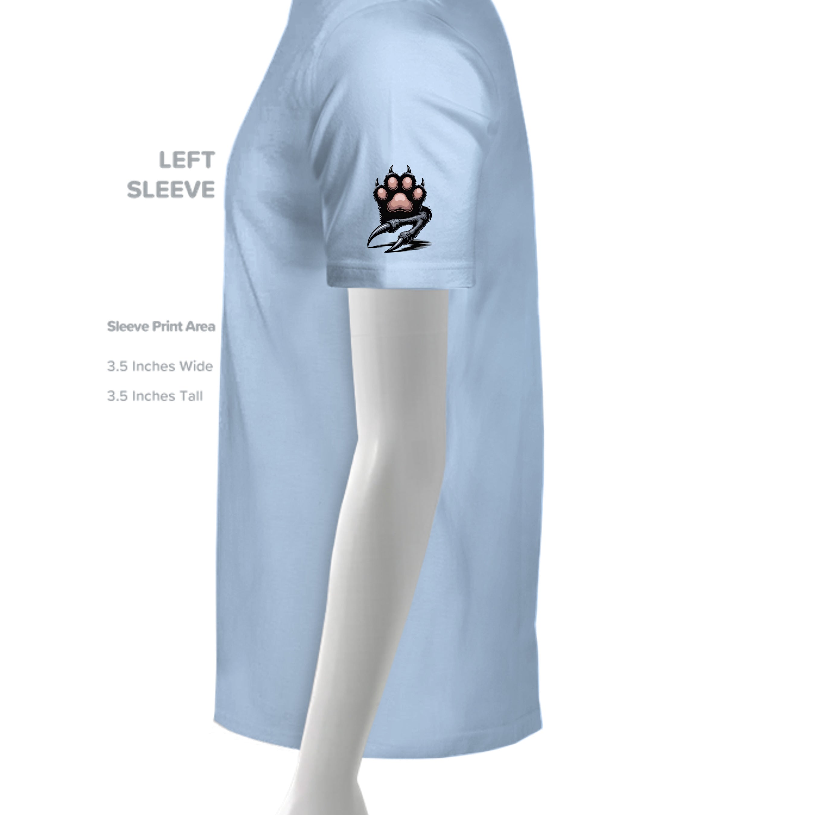 LIGHT BLUE - G500 - SLEEVE_LEFT