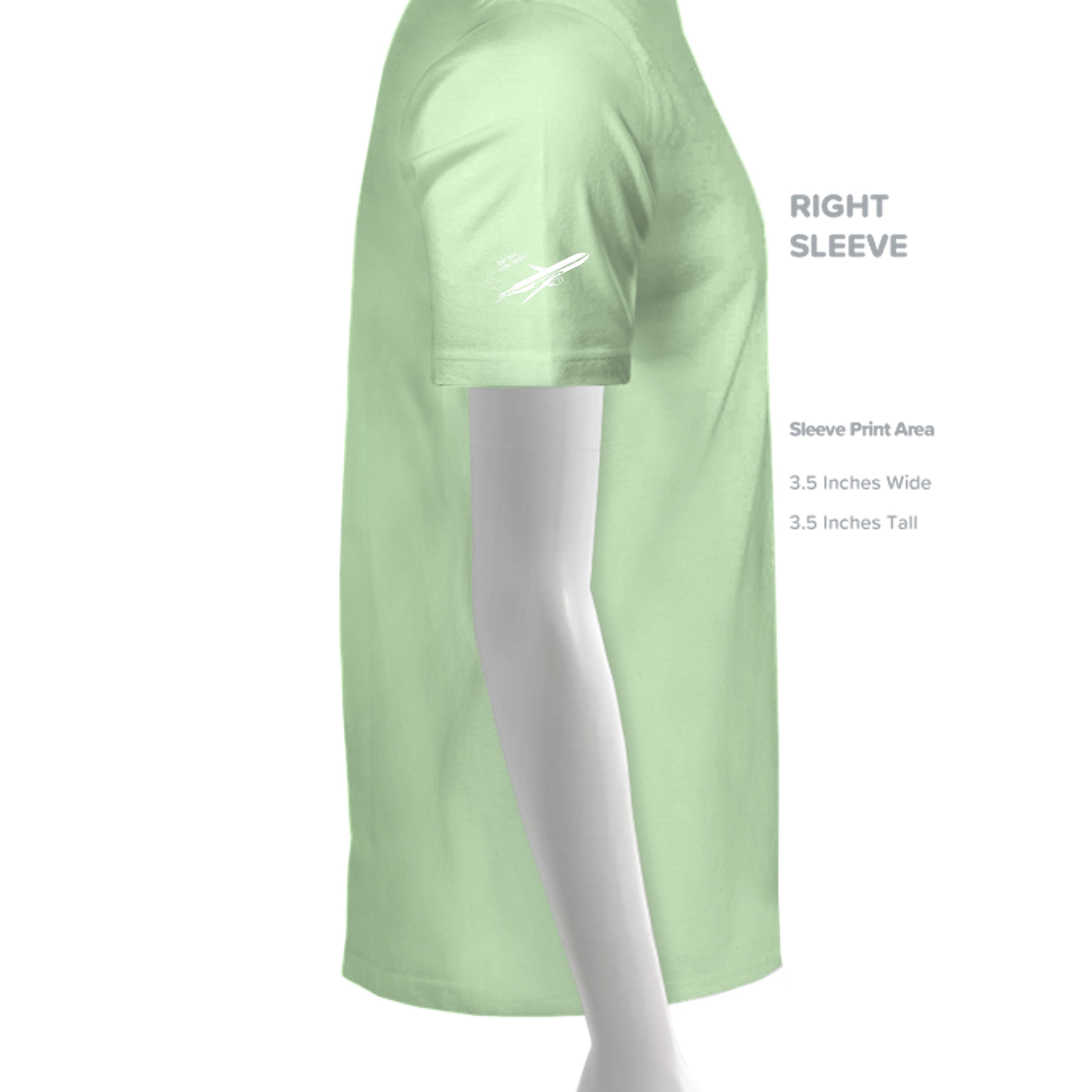 MINT GREEN - G500 - SLEEVE_RIGHT