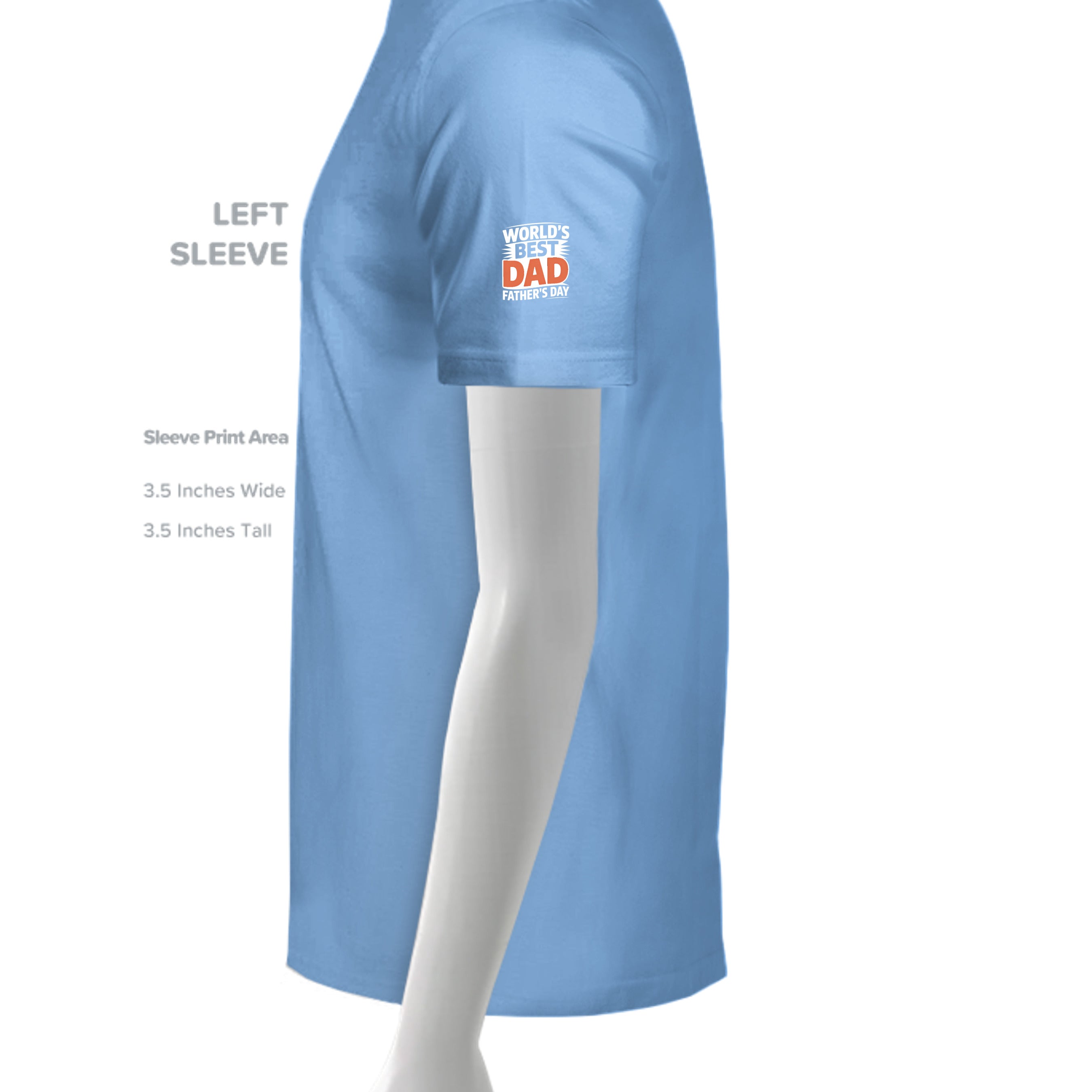 CAROLINA BLUE - G640 - SLEEVE_LEFT